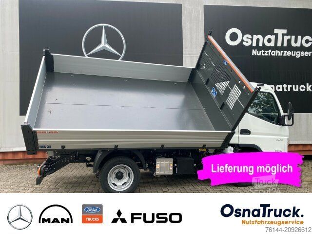 Billenőplatós furgon FUSO 3C15 AMT 3-Seitenkipper Klima,AHK 3,5t,Diffsperr