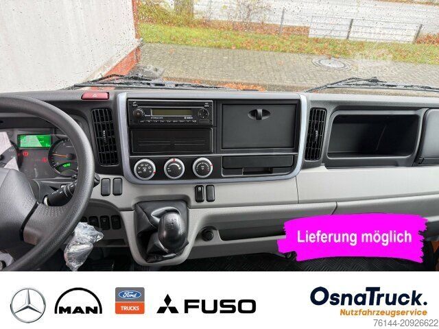 Billenőplatós furgon FUSO 3C15 Hinterkipper + Box Klima,AHK 3,5t,Diff.-Sp.