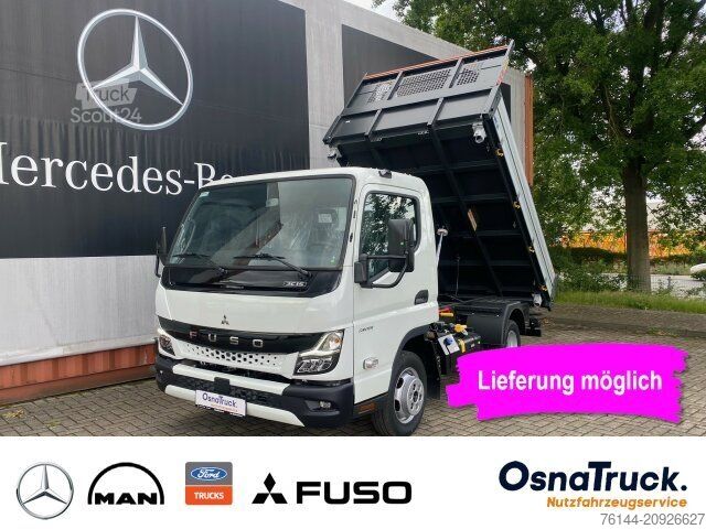 Billenőplatós furgon FUSO 3C15 AMT 3-Seitenkipper Klima,AHK 3,5t,Diffsperr