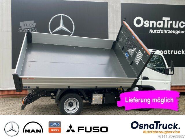 Billenőplatós furgon FUSO 3C15 AMT 3-Seitenkipper Klima,AHK 3,5t,Diffsperr
