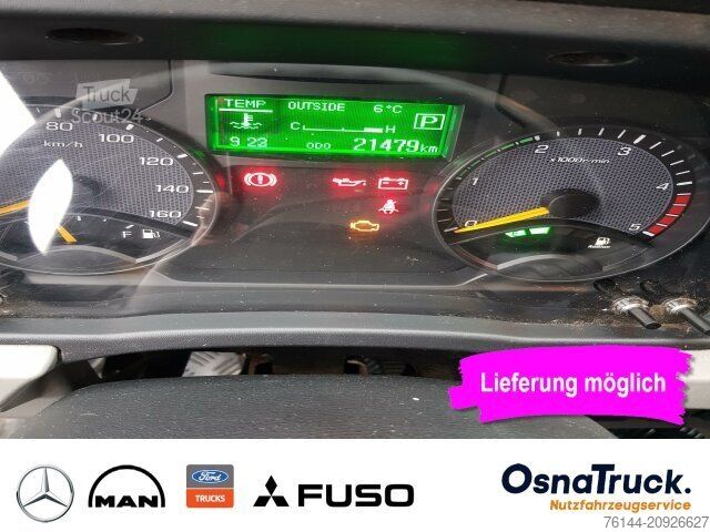 Billenőplatós furgon FUSO 3C15 AMT 3-Seitenkipper Klima,AHK 3,5t,Diffsperr