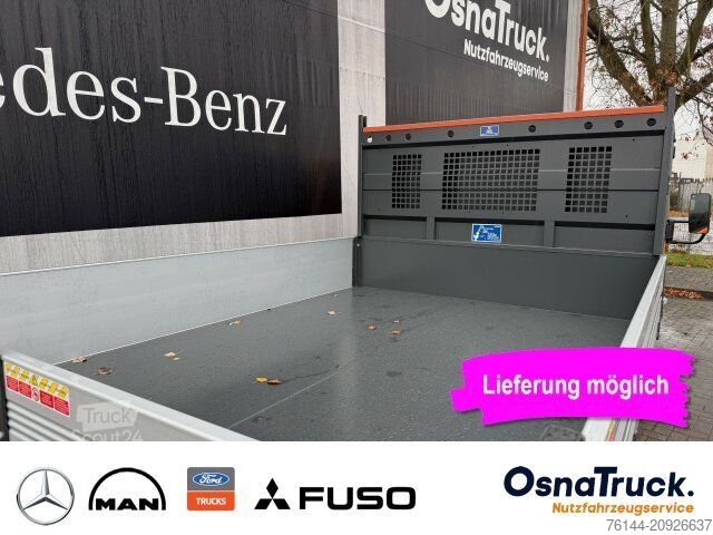 Tippbil skåpbil MITSUBISHI 3C15 Hinterkipper + Box Klima,AHK 3,5t,Diff.-Sp.