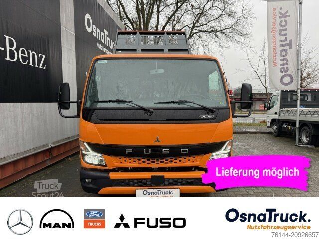 Billenőplatós furgon FUSO 3C15 AMT Hinterkipper+Box Klima,AHK3,5t,Diff.-Sp