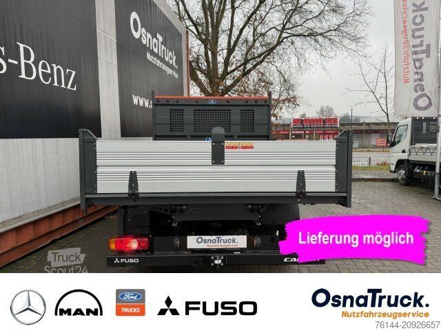 Billenőplatós furgon FUSO 3C15 AMT Hinterkipper+Box Klima,AHK3,5t,Diff.-Sp