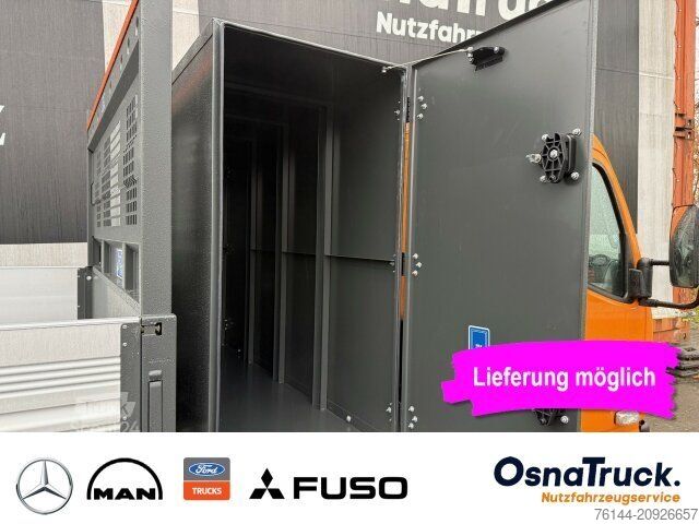 Billenőplatós furgon FUSO 3C15 AMT Hinterkipper+Box Klima,AHK3,5t,Diff.-Sp