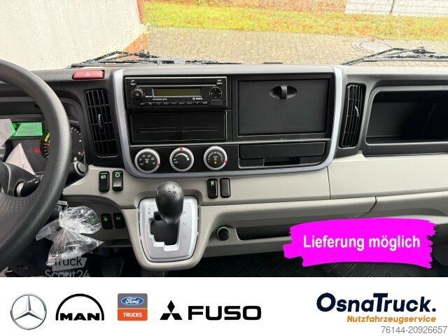 Billenőplatós furgon FUSO 3C15 AMT Hinterkipper+Box Klima,AHK3,5t,Diff.-Sp