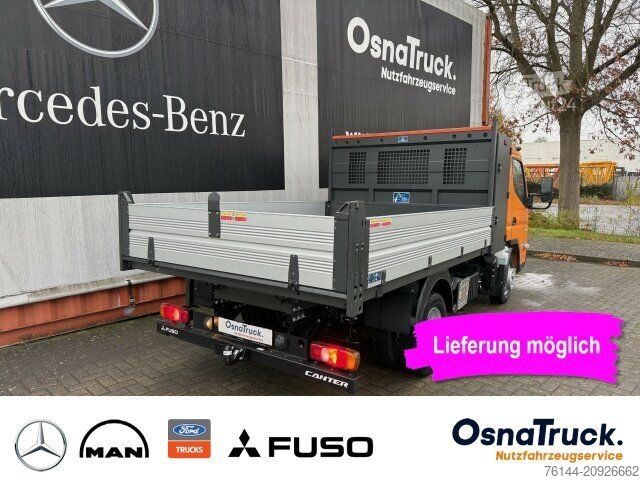 Billenőplatós furgon FUSO 3C15 AMT Hinterkipper+Box Klima,AHK3,5t,Diff.-Sp