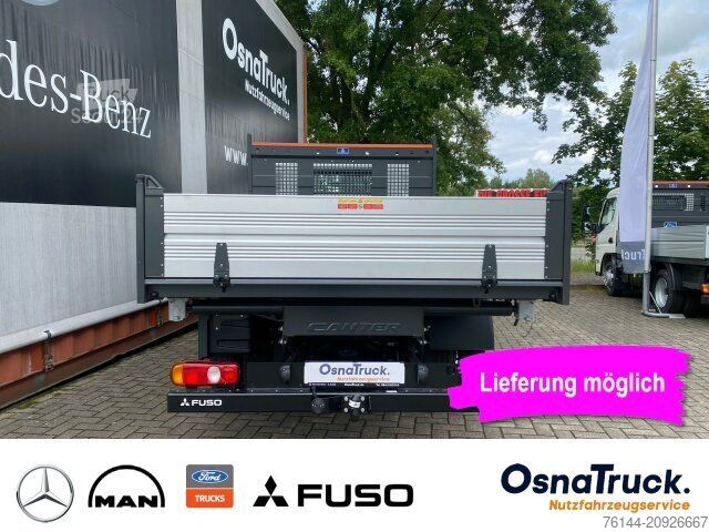 Tippbil skåpbil MITSUBISHI 3C15 AMT 3-Seitenkipper Klima,AHK 3,5t,Diffsperr