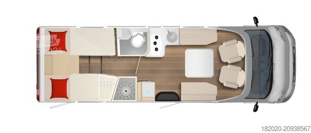 Teilintegriertes Wohnmobil BÜRSTNER Lyseo TD 727 G UVP 123.620 ¤