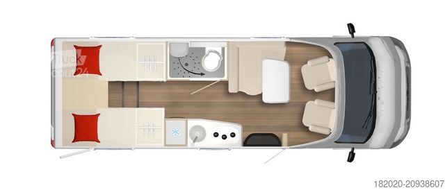 Teilintegriertes Wohnmobil BÜRSTNER Lyseo Time Skyline 690 G UVP 97.690 ¤