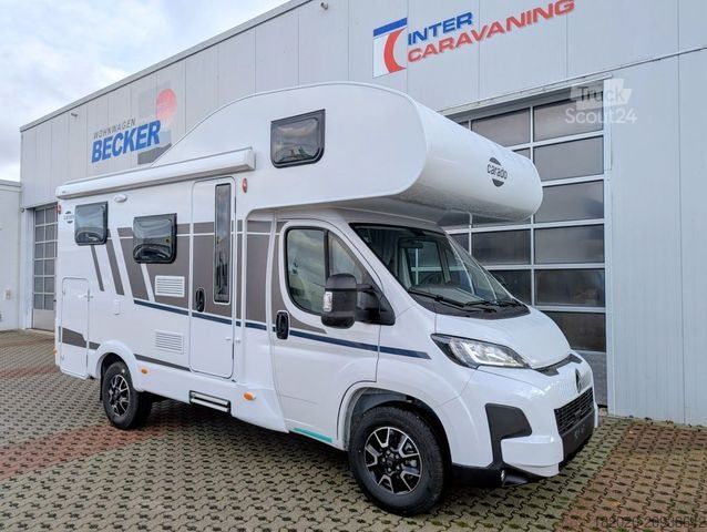 Autocaravana con alcoba CARADO A 132 PRO FAHRRADTRÄGER, MARKISE uvm.