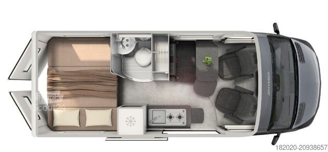 Obytný vůz HYMER/ERIBA Free S 600 Blue Evolution (16) AHK abnehmbar, 17