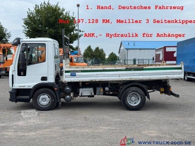 Kolmisuuntainen kippiauto Iveco EuroCargo 80E22 3 S. Meiller Klima AHK NUR 197TKM