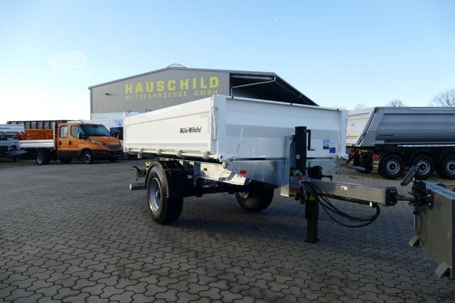 Driezijdige kipperaanhanger MÜLLER-MITTELTAL 1-achs 9,6 to. kipper mit ALU Bordwänden