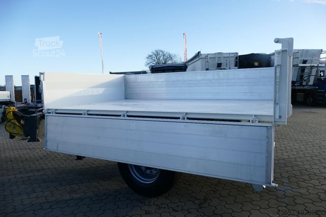 Driezijdige kipperaanhanger MÜLLER-MITTELTAL 1-achs 9,6 to. kipper mit ALU Bordwänden