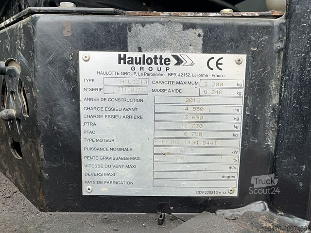 Teleskopinis manipuliatorius Haulotte HTL3210