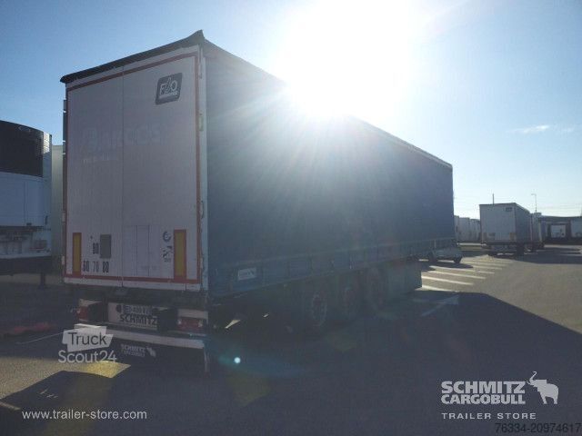 Brandalı açık yarı römork Schmitz Cargobull Semitrailer Curtainsider Standard