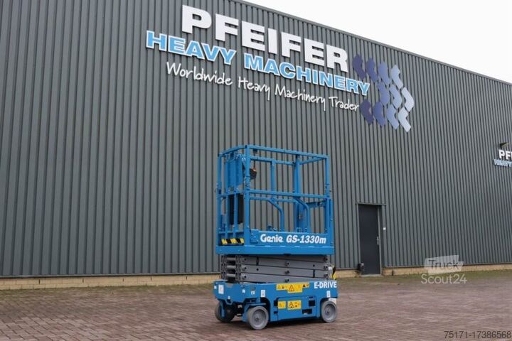 Scherenhebebühne Genie GS1330M Valid inspection, *Guarantee! All-Electric