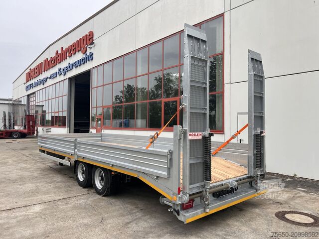 Dieplader oplegger Möslein TTT 11- 7,28  Neuer Tandemtieflader, 7,28 m Ladefläche