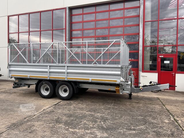 Remorque à benne basculante Möslein TTD 11 Breite Reifen  5,70 lang  Kipper Tieflader, Breite Reifen, 5,70 m lang-- Neufahrzeug --