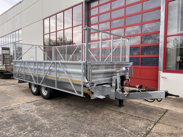 Remorque à benne basculante Möslein TTD 11 Breite Reifen  5,70 lang  Kipper Tieflader, Breite Reifen, 5,70 m lang-- Neufahrzeug --