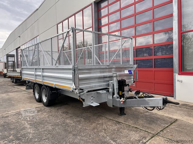 Remorque à benne basculante Möslein TTD 11 Breite Reifen  5,70 lang  Kipper Tieflader, Breite Reifen, 5,70 m lang-- Neufahrzeug --