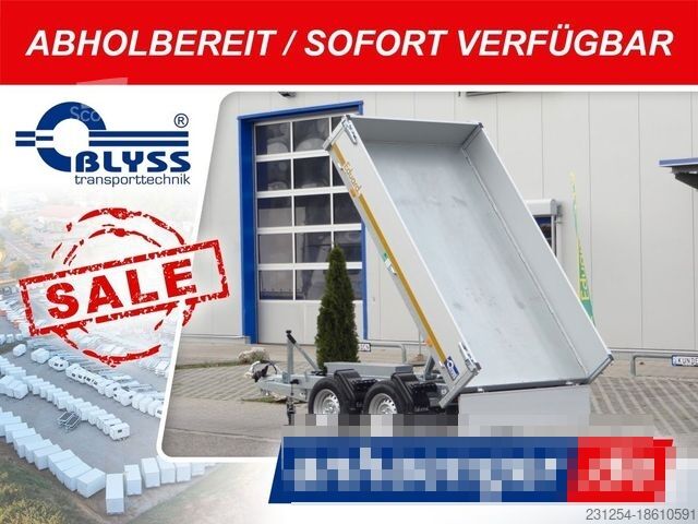 Auto prikolica EDUARD ANGEBOT! 2726P72 Kipper 256x150x30cm 2700kgGG