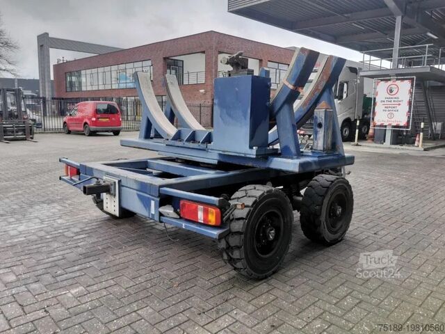 Dolly WFT Transportwagen Rootseite Rotorblatt Vestas V112...