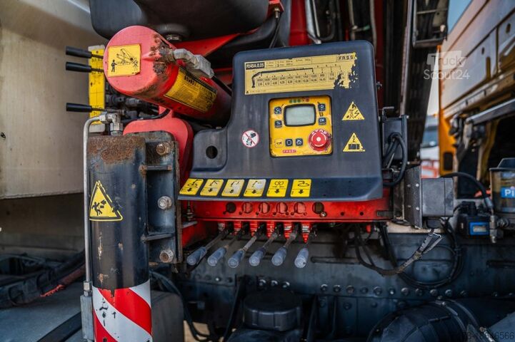 Camion-benne avec grue MERCEDES ACTROS 3344 K-MP3+FASSI F245