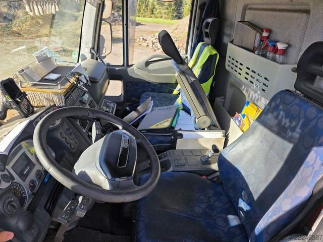 Camion plateau avec bâche IVECO 120E25 Pritsche&Plane,Ladebordwand 1,5 To