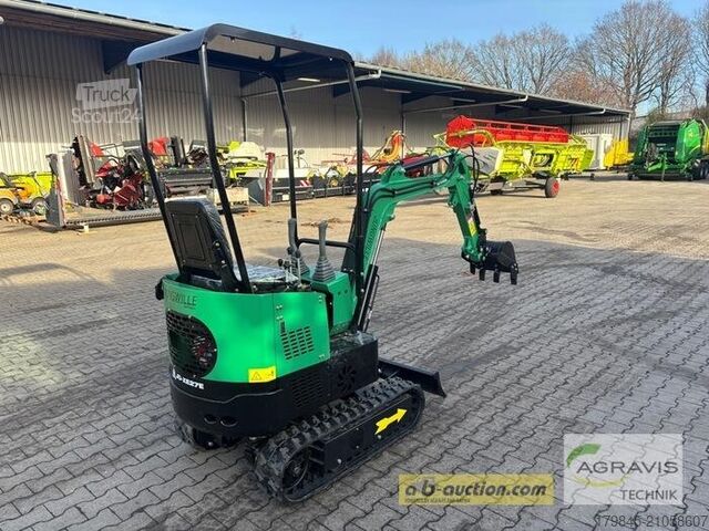 Mäher  DIVERSE Jungwille Minibagger JD X27 E