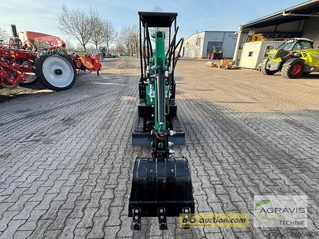 Mäher  DIVERSE Jungwille Minibagger JD X27 E