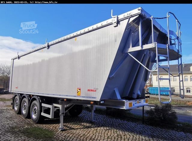 Kipper Auflieger BENALU AGRILINER  Alumulde 47,3m³, Agriliner FL8800