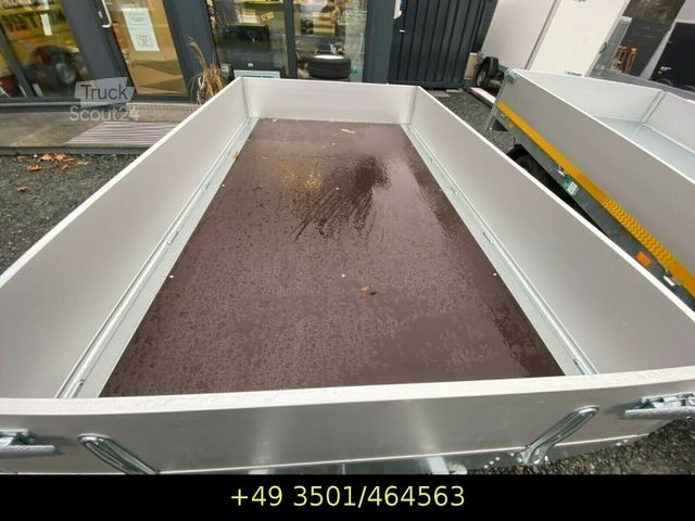 Biltrailer EDUARD Hochlader 750 kg 250x145x30 cm, LH 63 cm 13"