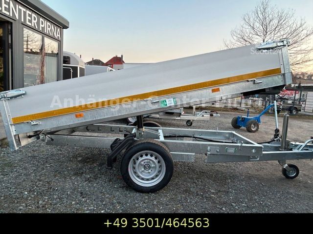 Biltrailer EDUARD Rückwärtskipper 260x150x30 cm 1500kg LH 63 cm
