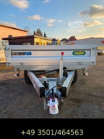 Three-way tipper trailer UNSINN FZ-TECHNIK UDK 3017-30-14 3-Seitenkipper 3 t, 306x175x350