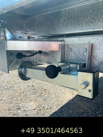 Three-way tipper trailer HAPERT Cobalt+ 3 Seitenkipper 3,5 t  Schienen, E-Pumpe