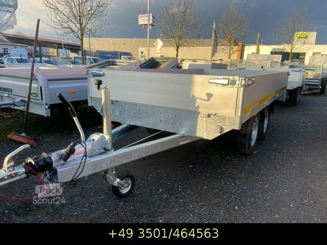 Biltrailer EDUARD Hochlader 311x160x30 cm 2000 kg LH 63 cm