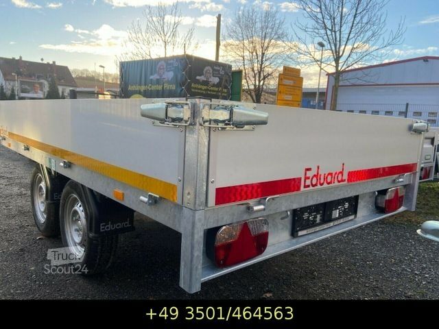 Biltrailer EDUARD Hochlader 311x160x30 cm 2000 kg LH 63 cm
