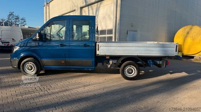 Pritschenwagen VOLKSWAGEN Crafter Pritsche 35 DOKA Trendline, Standheizung