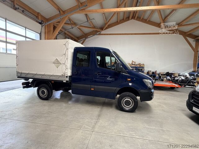 Фургон-шторник MERCEDES-BENZ Sprinter 316 CDI Doka 4x4 Allrad Plane