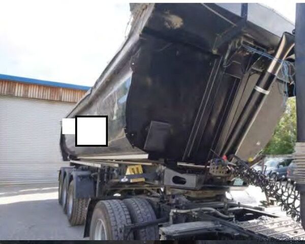 Напівпричіп-самоскид MEILLER KISA 3 Unfallschaden Stahlmulde