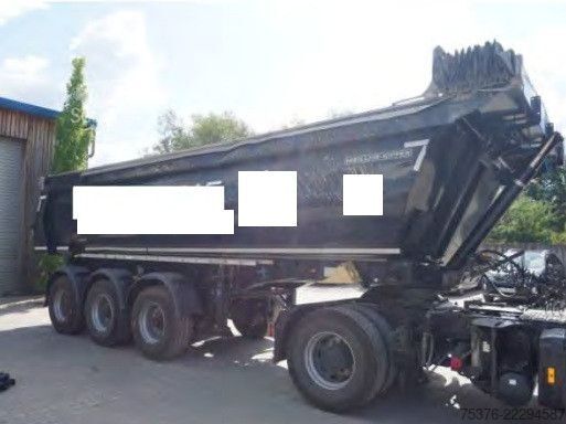 Напівпричіп-самоскид MEILLER KISA 3 Unfallschaden Stahlmulde