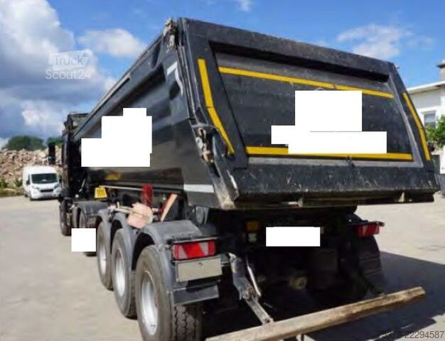 Напівпричіп-самоскид MEILLER KISA 3 Unfallschaden Stahlmulde