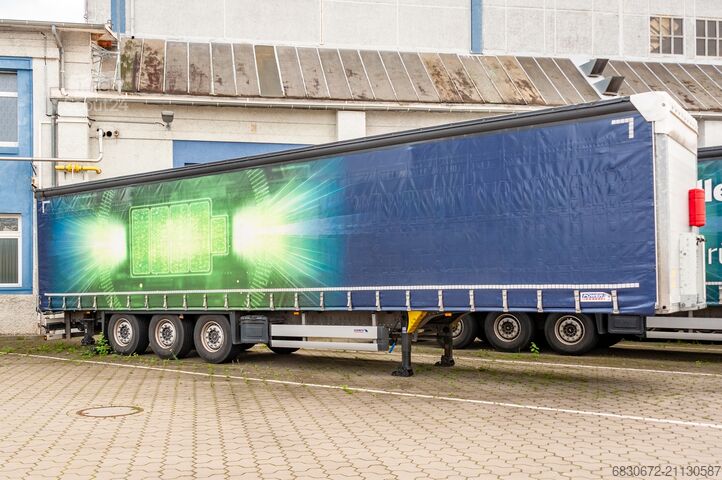 Open semitrailer with tarp Schmitz Cargobull Trailer verschiedener Bauarten