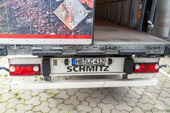 Open semitrailer with tarp Schmitz Cargobull Trailer verschiedener Bauarten