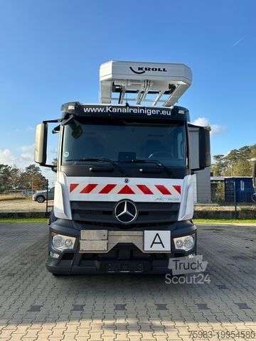 Vakuumtanktankvogn MERCEDES-BENZ MB ACTROS 2546 6x2/ Kroll ADR Sauger, K 1,0 - 13