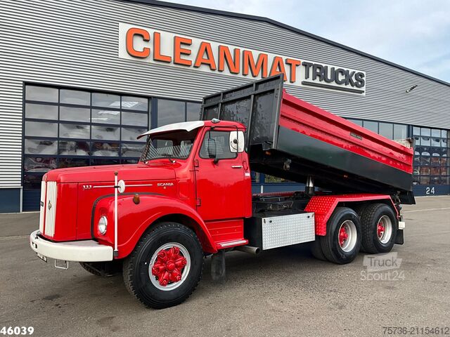 3-zijdige kipper Scania LT 111 38 Vabis 6x4 Kipper