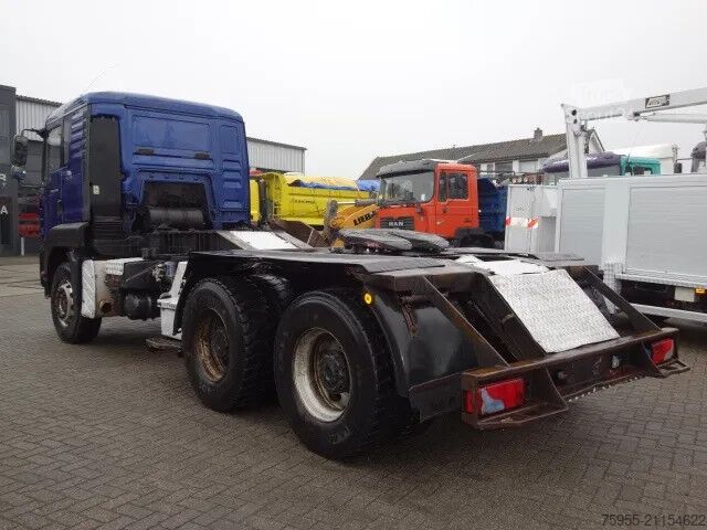 Zware belasting MAN TGA26-480 STEELSPRINGS,MANUAL GEARBOX,AIRCO,RET...