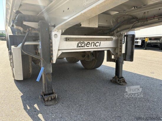Naczepa wywrotka MENCI MENCI KASTENMULDE SL740R,  GETREIDESCHIEBER, LIFTACHSE